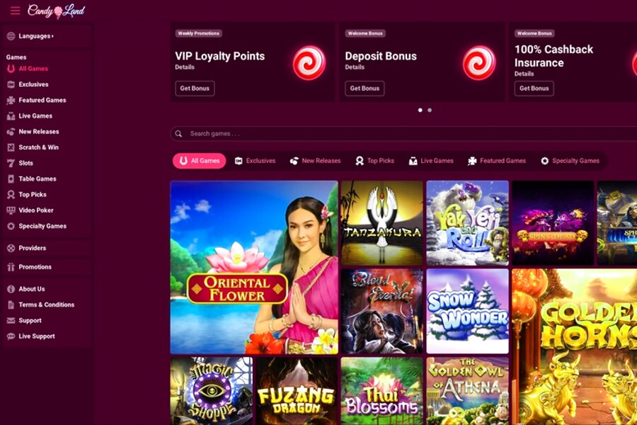 Candyland Casino: Descarga la App Móvil y APK