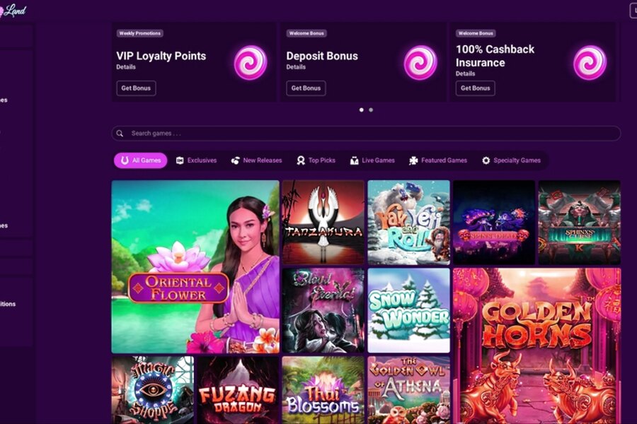 Candyland Casino: Bonos Sin Depósito Atractivos